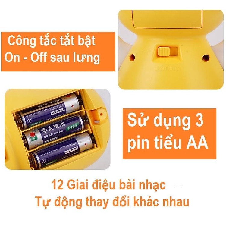 Đồ Chơi Chú Vịt Nhảy Múa Phát Nhạc Chính hãng Giá rẻ - Hình ảnh 4