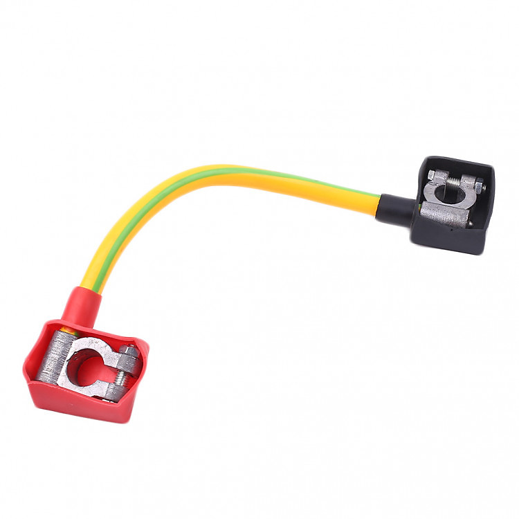 Cáp Đồng Xe Hơi Nối Bình Ác Quy Dài 30cm 2 Đầu Siết Bulong Đa Năng