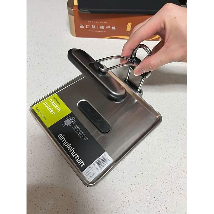 Chặn Giấy Ăn Simplehuman - Thép Không Gỉ - Ảnh 3