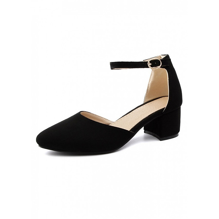 Giày cao gót nữ da lộn GCG05