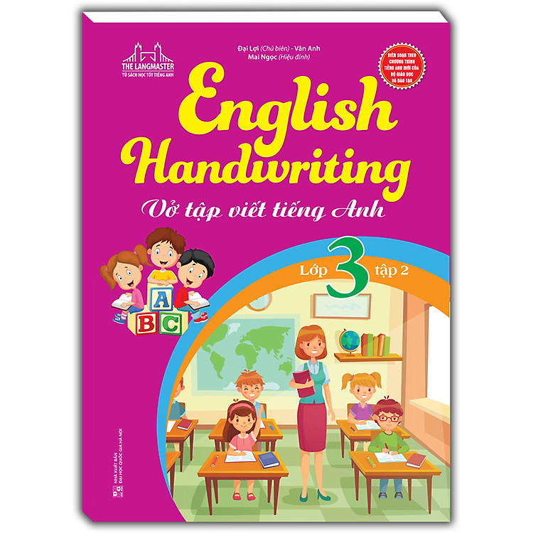 English Handwriting - Vở Tập Viết Tiếng Anh Lớp 3 (Tập 2) - Ảnh 2