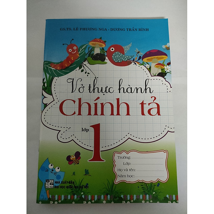 Vở Thực Hành Chính Tả Lớp 1