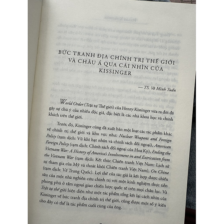 Bìa cứng Lãnh đạo: 6 Chiến lược Kissinger - Ảnh 2