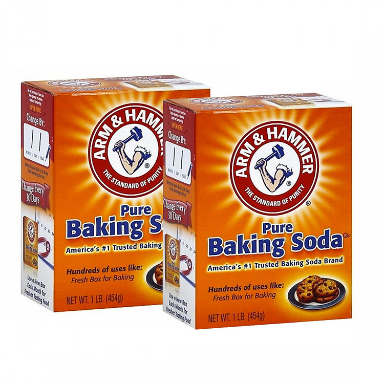 Combo 2 hộp baking soda đa công dụng nhập khẩu Mỹ