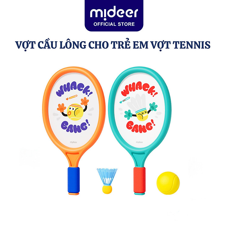 Tìm mua tại Avakids: Vợt cầu lông trẻ em Mideer 2 in 1 - Ngập tràn khuyến mãi
