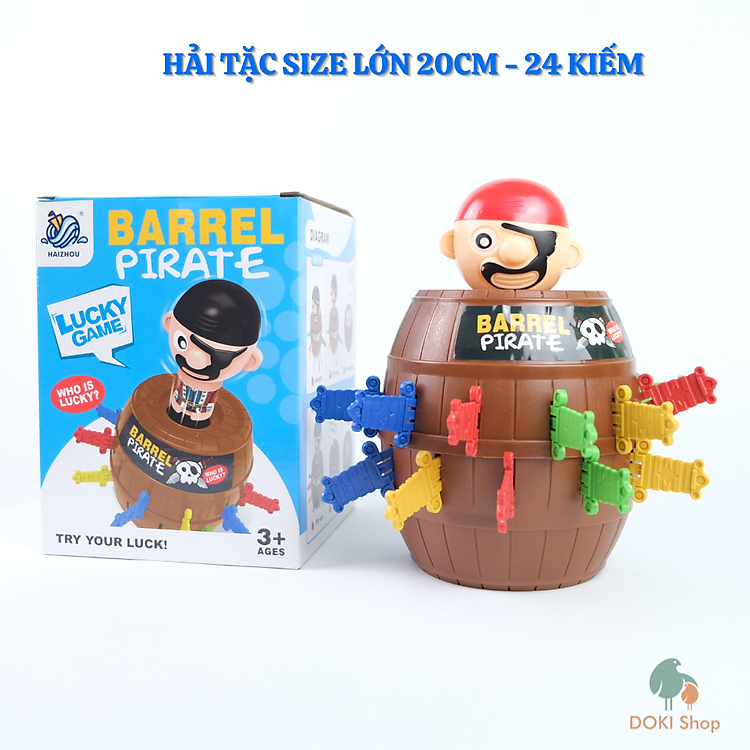 Mua tại Tiki: Đồ chơi đâm hải tặc size lớn 20cm Chính hãng Tiết kiệm