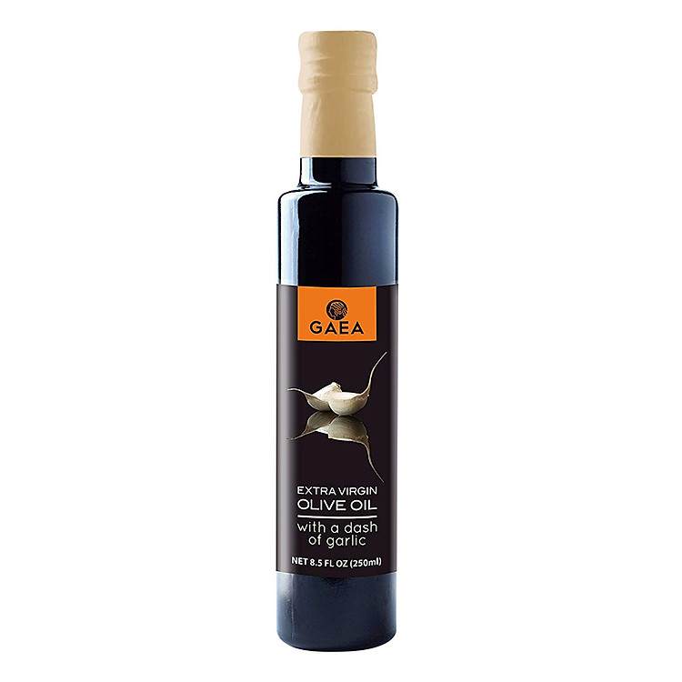Dầu Ô Liu Nguyên Chất Gaea Hương Vị Tỏi (250ml)
