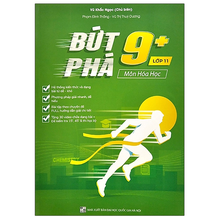 Bứt Phá 9+ Lớp 11 Môn Hóa Học