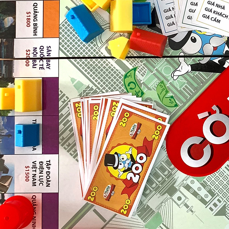 Cờ Tỷ Phú Monopoly Việt Nam - BoardGame Chính hãng Tiết kiệm - Hình ảnh 4