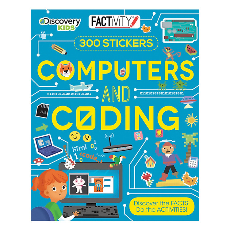 Sách Discovery Kids Factivity: Computers And Coding