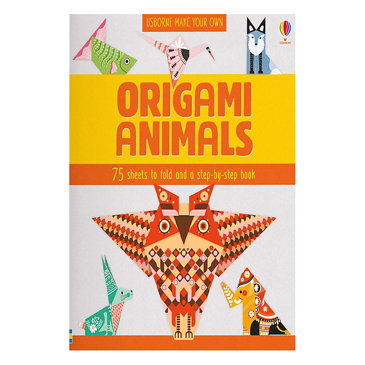 Sách Usborne Origami Animals