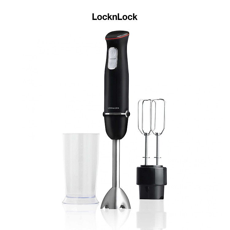 Máy xay cầm tay LocknLock - Hand Blender EJM559BLK (1000W) - Màu đen - Hàng chính hãng