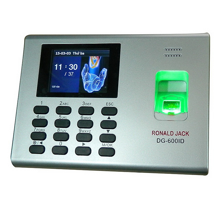 Máy chấm công vân tay Ronald Jack DG600ID - Hàng Nhập Khẩu