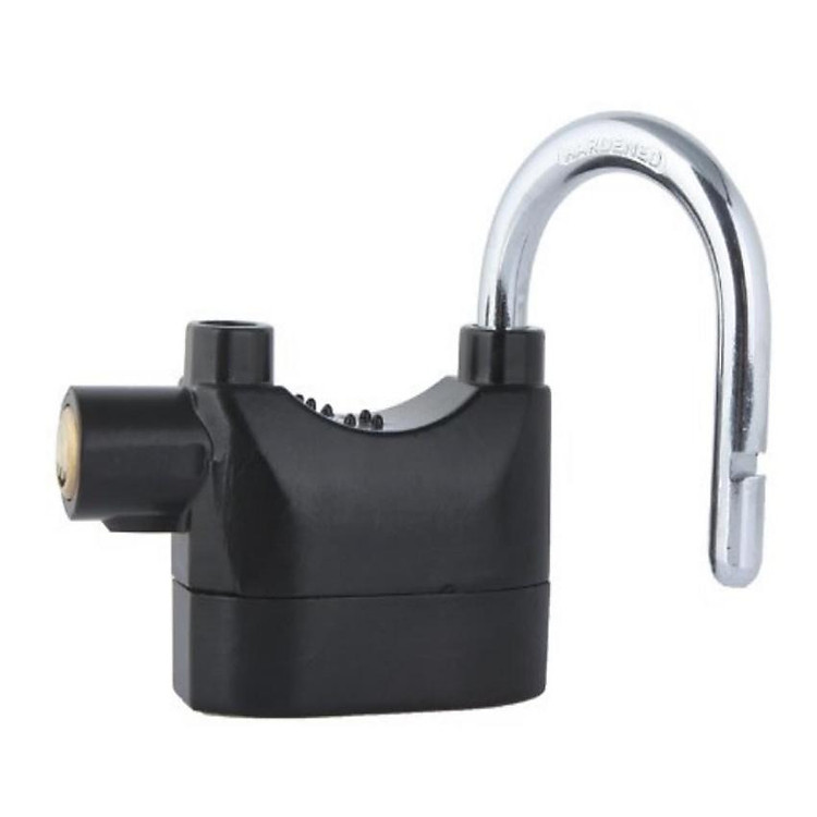 Ổ Khóa Báo Động Chống Trộm Có Còi Báo 206510 (Đen) - Hàng Chất Lượng