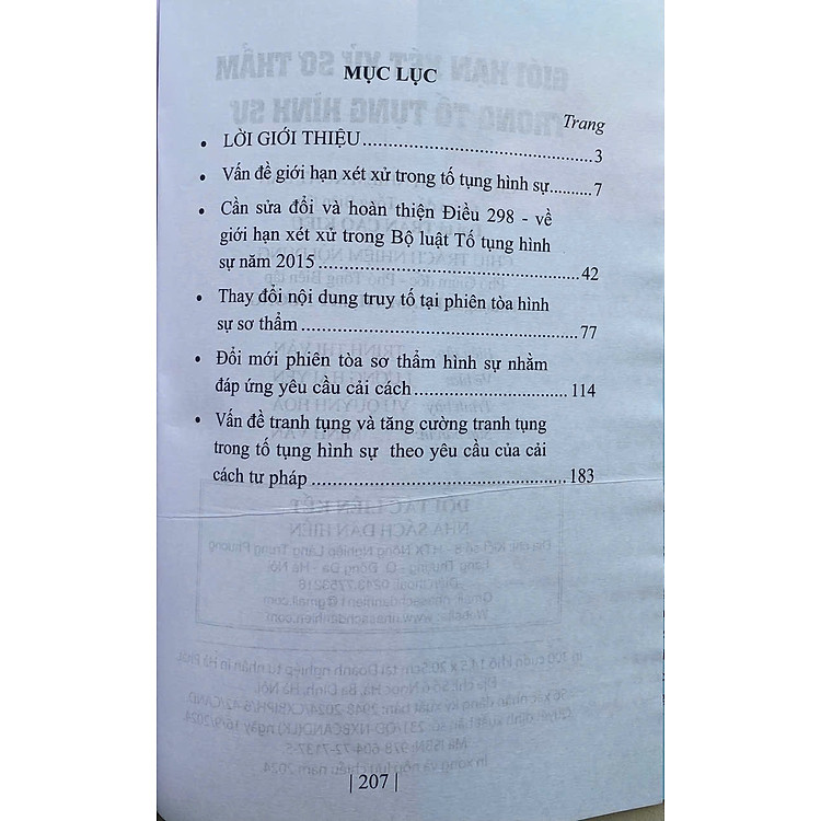 Giới Hạn Xét Xử Sơ Thẩm Trong Tố Tụng Hình Sự - Ảnh 6