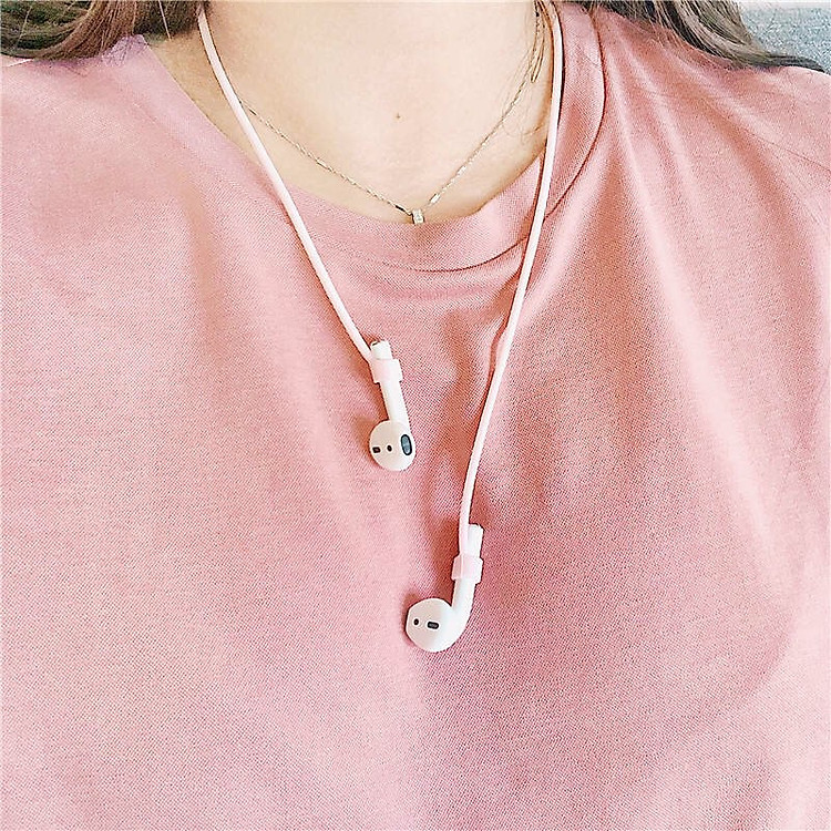 Dây đeo Silicon cho tai nghe Airpods (Giao Màu Ngẫu Nhiên)