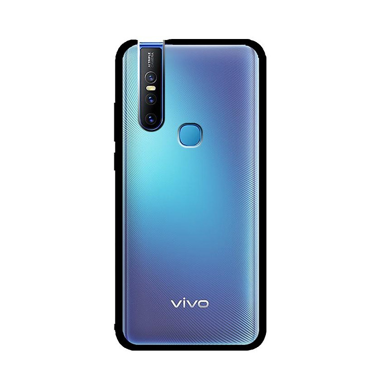 Ốp lưng Vivo V15 - Bề mặt nhám chống vân tay, lưng cứng, viền TPU dẻo - 02106 - Hàng Chính Hãng