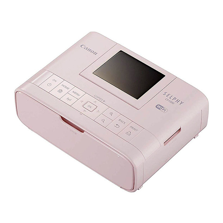 Máy In Canon Selphy CP1300 Wifi (Hồng) - Hàng Chính Hãng