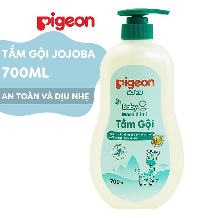 Mua Tắm gội dịu nhẹ Pigeon Hương Jojoba 200ml Chính hãng Tiết kiệm - Hình ảnh 4