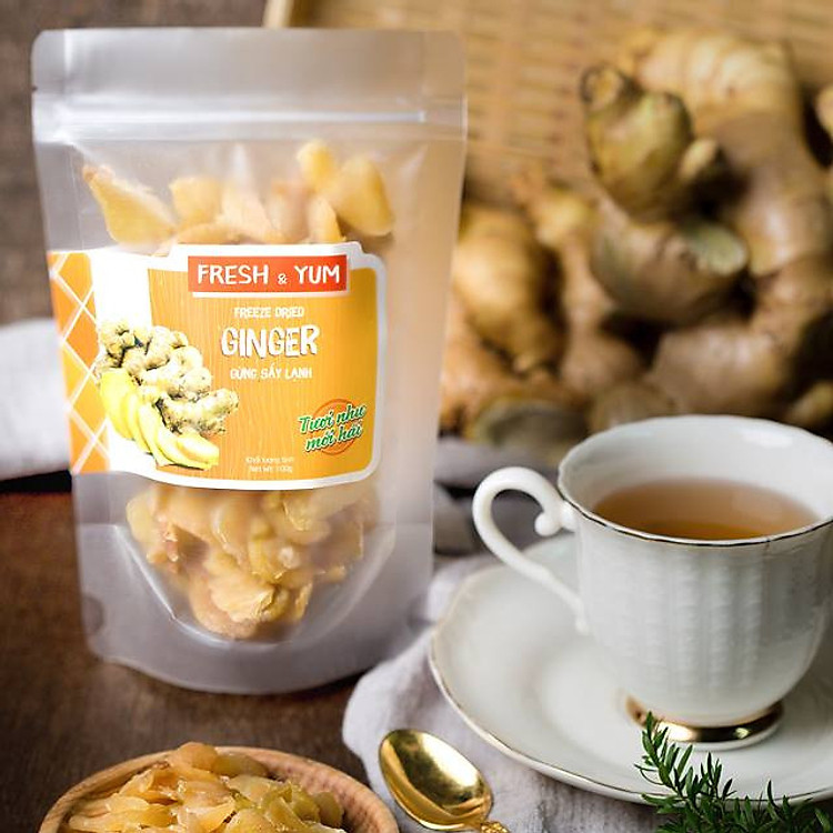 Gừng sấy lạnh Fresh & Yum 50g