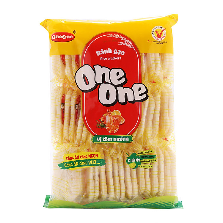 Bánh gạo One-One vị tôm nướng gói 150g
