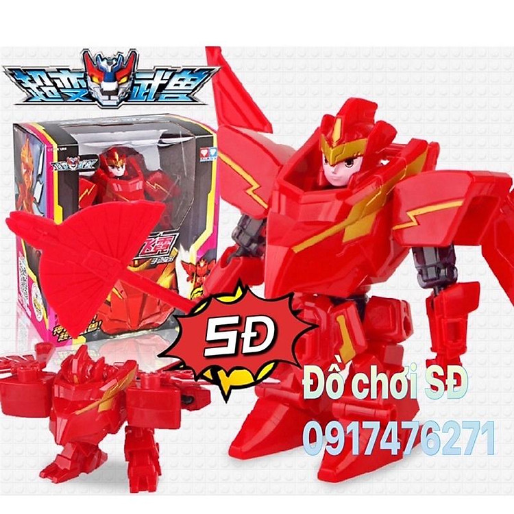 đồ chơi kungfu thần quyền - đỏ