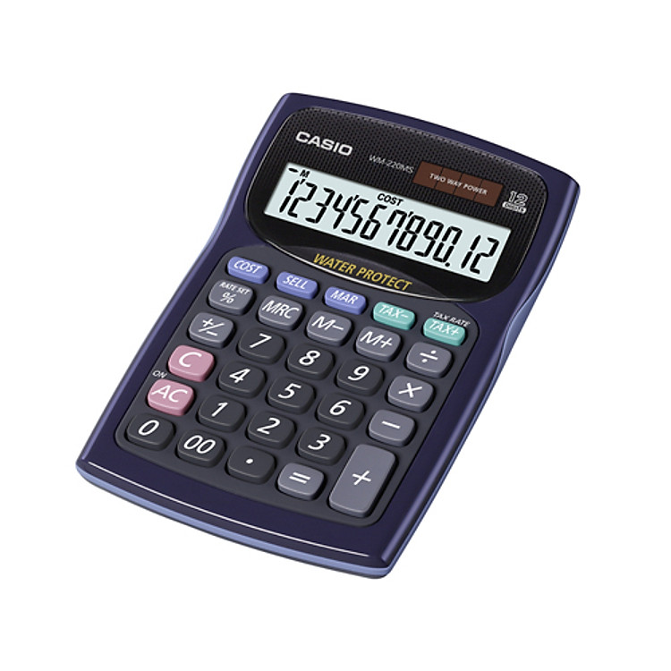 Máy tính CASIO WM220MS-BU - Ảnh 3