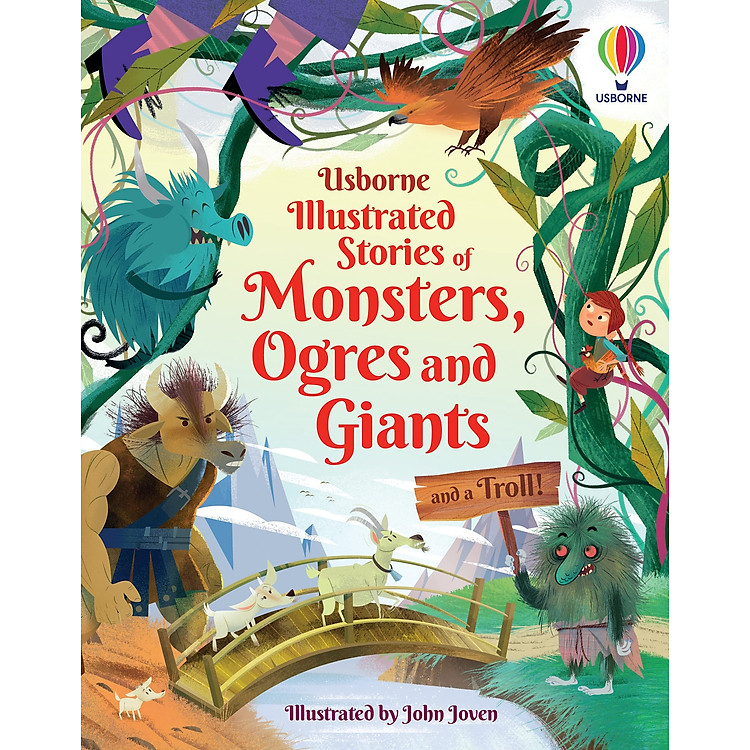 Mua tại Newshop :Illustrated Stories of Monsters, Ogres and Giants and a Troll