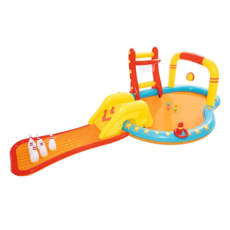 Mua tại MyKingdom: Bể Phao Cầu Trượt Bowling Bestway 53068 - Ngập tràn khuyến mãi