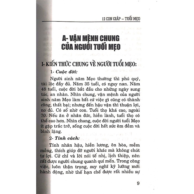 Tính Cách Và Tài Vận Tuổi Mão - Ảnh 3