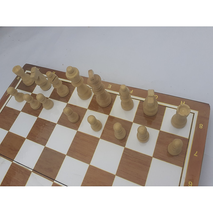 Bàn cờ vua gỗ cao cấp Bích Ngọc Chính hãng Ưu đãi - Hình ảnh 2