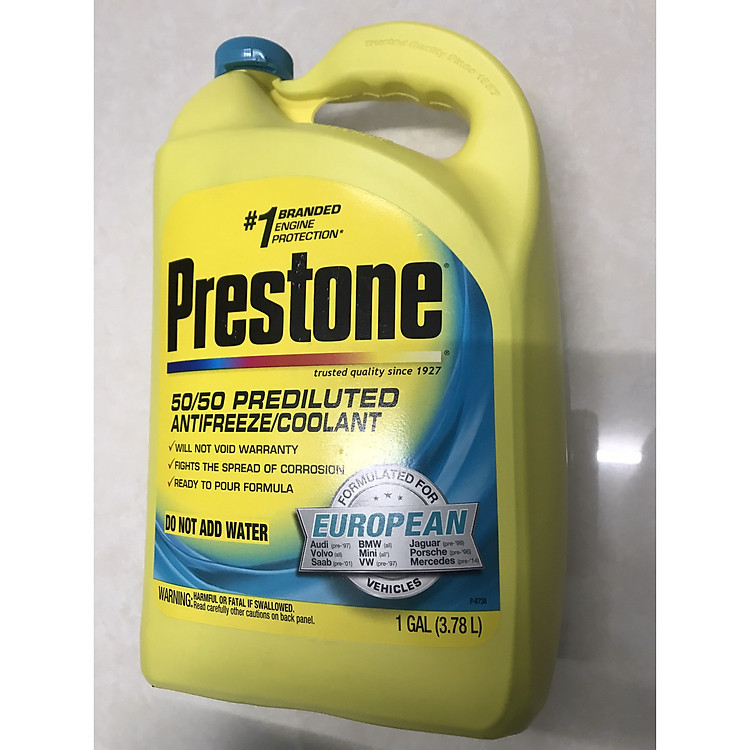 Nước làm mát Prestone AF6100 3.78 lít - Nhập khẩu từ Mỹ