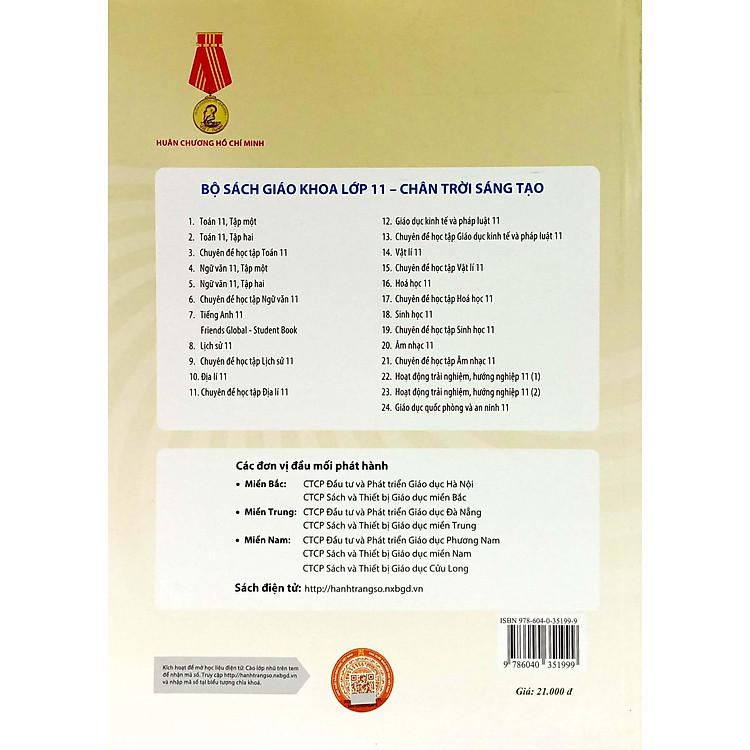 Ngữ Văn 11 - Tập 1 (Chân Trời Sáng Tạo) (2023) - Ảnh 7