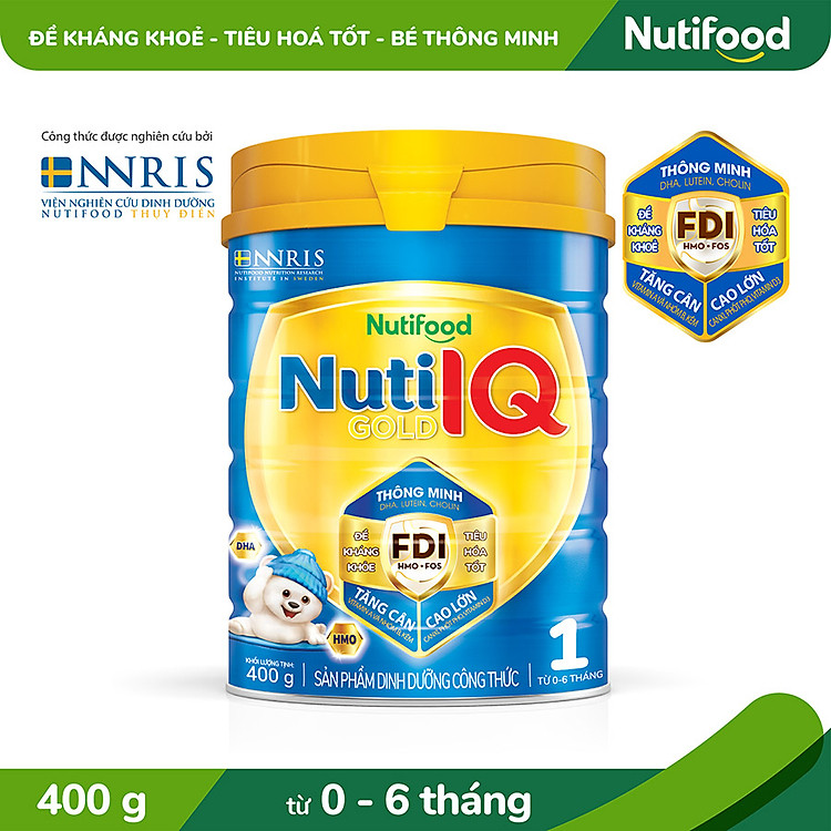 Sữa Bột Nuti IQ Gold 1