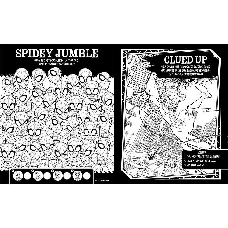 Marvel Spider-Man: Search & Find Colouring - Ảnh 4