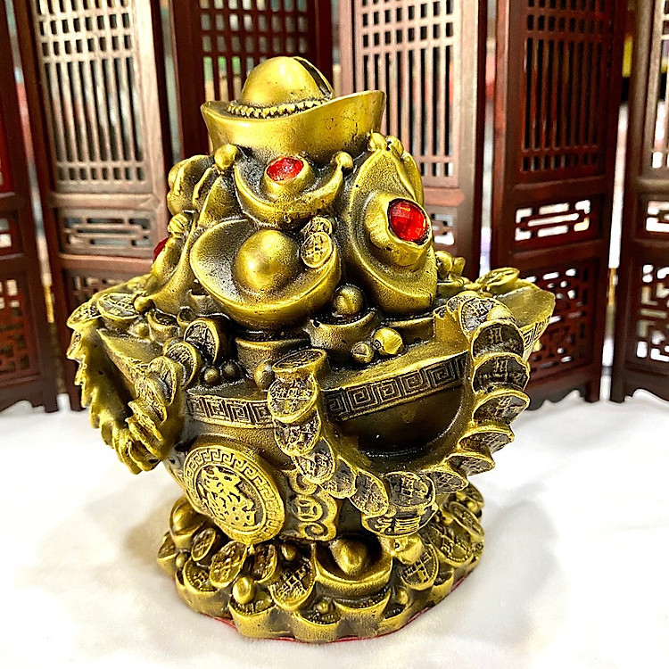 CHẬU TỤ BẢO - HŨ VÀNG HÚT TÀI LỘC PHONG THỦY BẰNG ĐỒNG