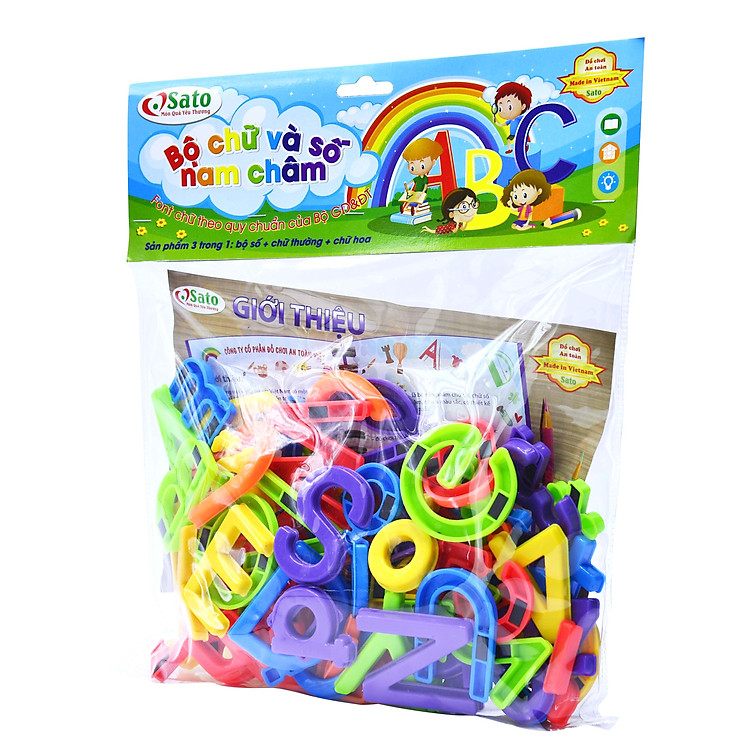 Mua Bộ Chữ Và Số Nam Châm SATO 96 Chính hãng Giá tốt