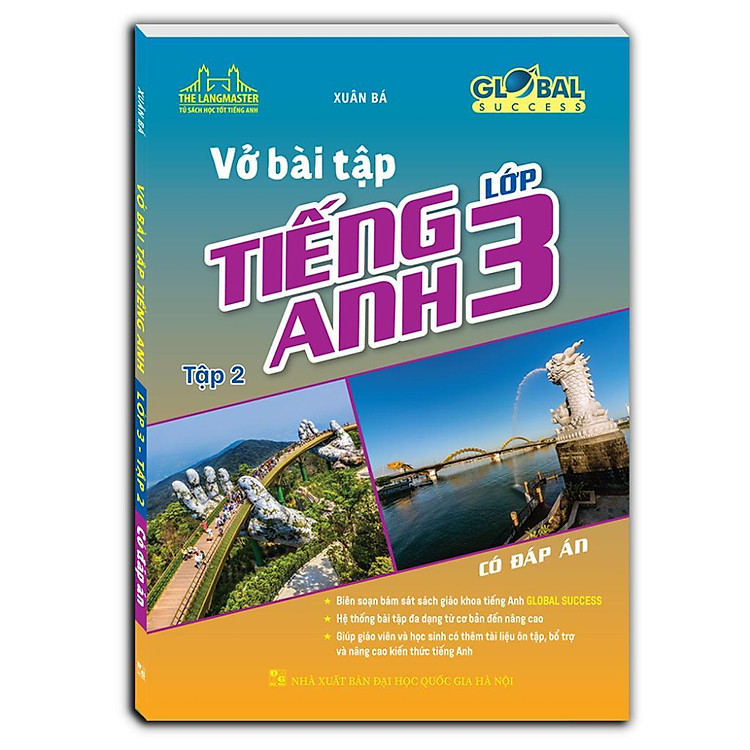 Global Success – Vở Bài Tập Tiếng Anh Lớp 3 – Có Đáp Án (Tập 2)