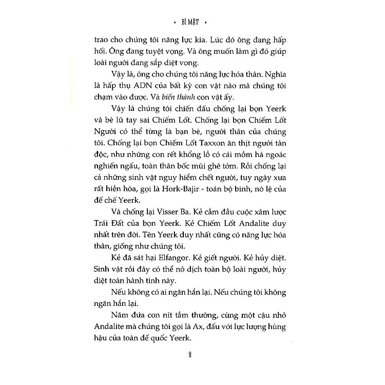 Animorphs - Người Hóa Thú - Tập 9 - Bí Mật - Ảnh 5