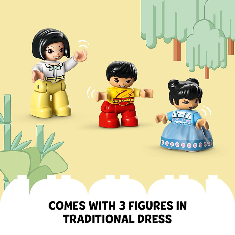 LEGO Duplo 10411 Khu Phố Ẩm Thực Chính hãng Ưu đãi - Hình ảnh 4