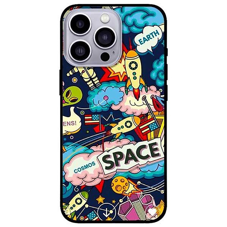 Ốp lưng dành cho Iphone 13 Mini - Iphone 13 - Iphone 13 Pro - Iphone 13 Pro Max - Tàu Vũ Trụ
