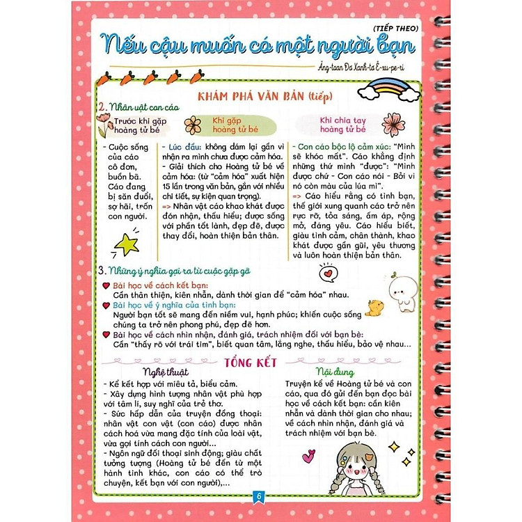 Sổ Tay Notebook Ngữ Văn 6 - Bám Sát SGK Kết Nối Tri Thức Với Cuộc Sống - Ảnh 4