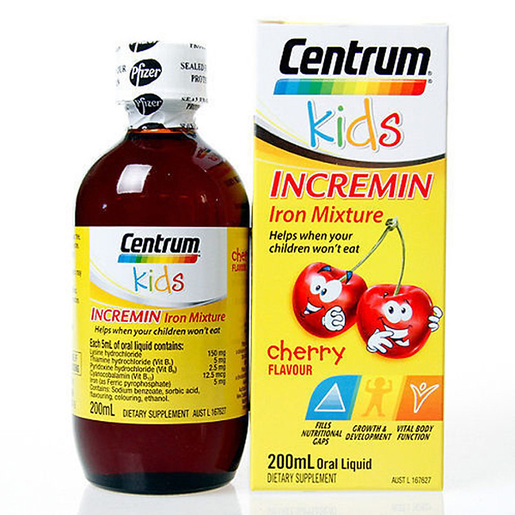 Siro Centrum Kids Incremin Iron Mixture - 200ml