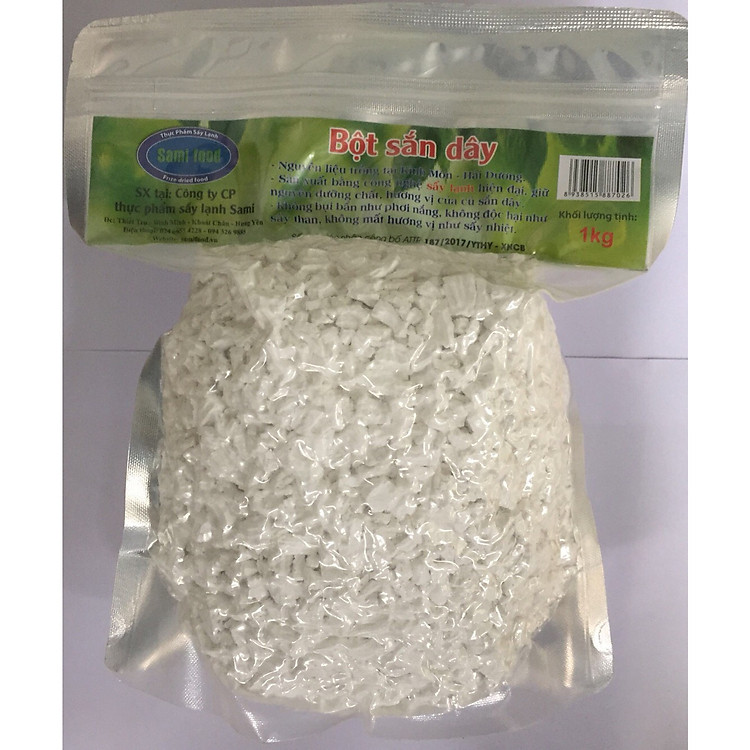 Bột sắn dây sấy lạnh Kinh Môn (Tinh bột sắn dây nguyên chất 100%)