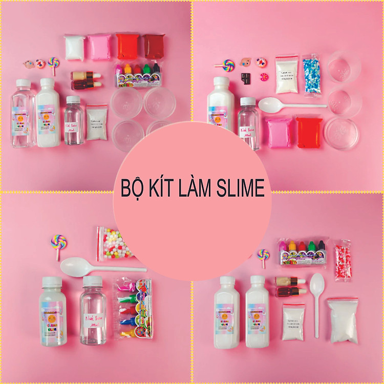 Bộ Kit Làm Slime Giá Rẻ