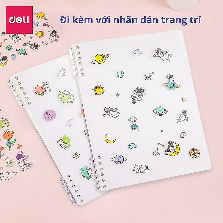 Sổ Tay Lò Xo Kẻ Ngang A5 (100 trang) - Ảnh 6