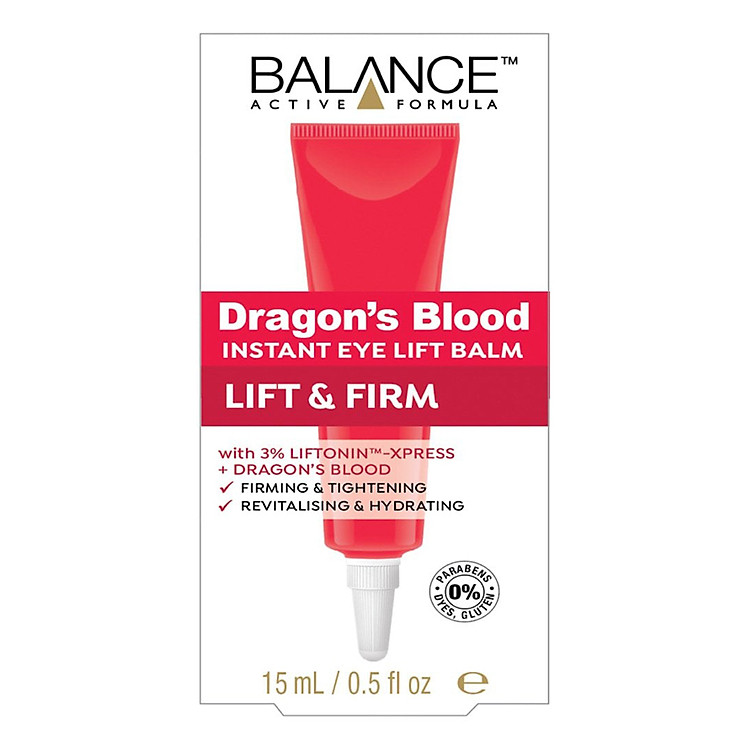 Kem Hỗ Trợ Trị Thâm Mắt Balance Active Formula Dragons Blood Eye Lift Balm (15ml)