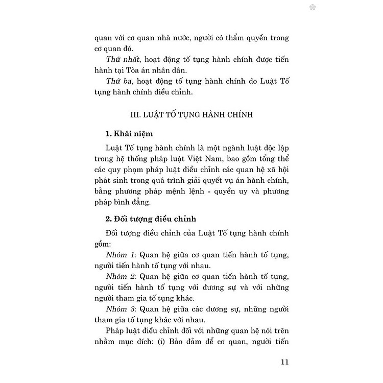 Hướng dẫn môn học Luật tố tụng hành chính - bản in 2024 - Ảnh 3