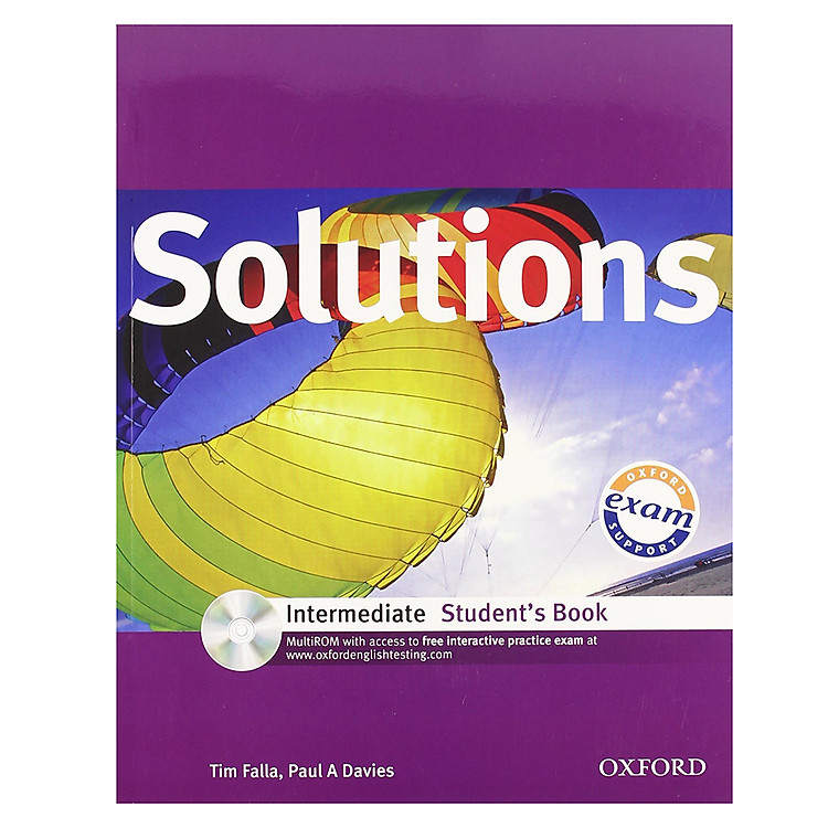 Sách Solutions Intermediate: Student's Book with MultiROM Pack