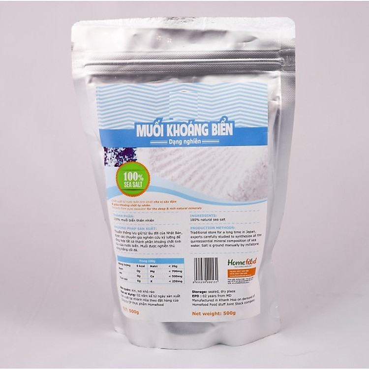 Muối khoáng biển ( Dạng nghiền và dạng hạt)